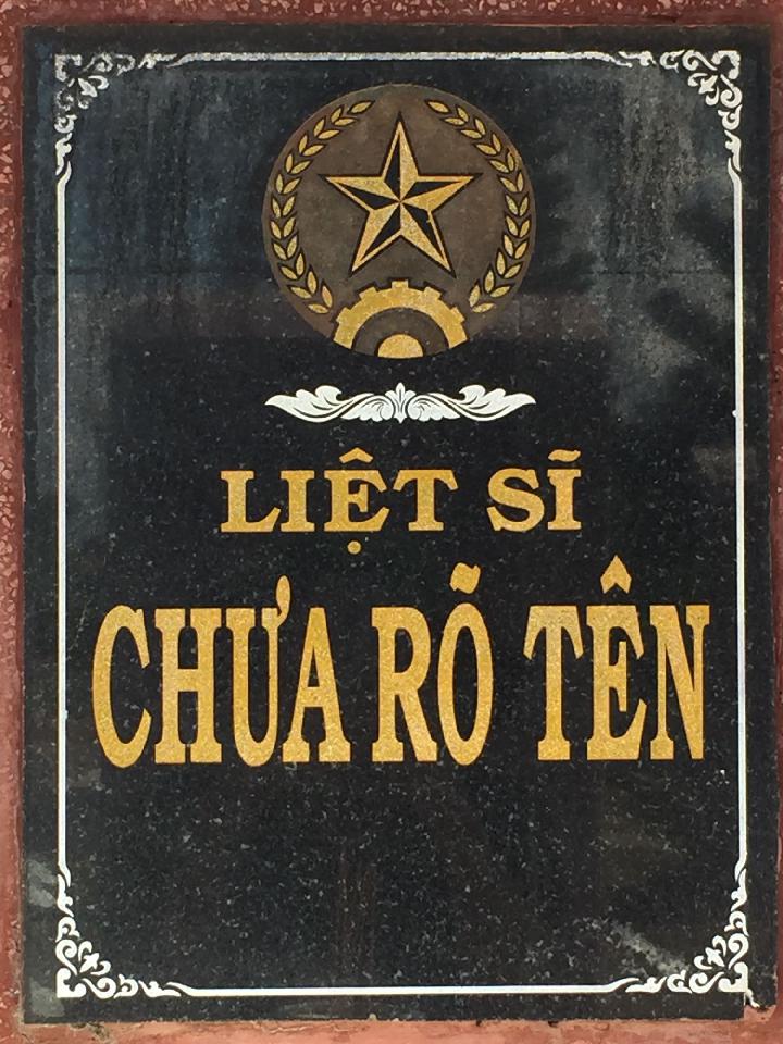 Ảnh mộ liệt sĩ Liệt sĩ chưa biết tên