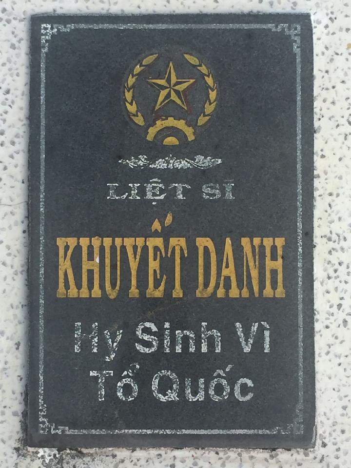 Ảnh mộ liệt sĩ Liệt sĩ chưa biết tên