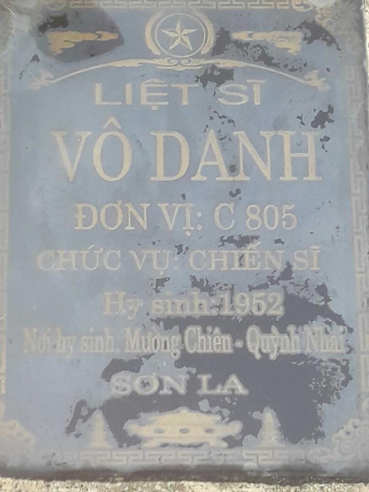 Ảnh mộ liệt sĩ Liệt sĩ chưa biết tên
