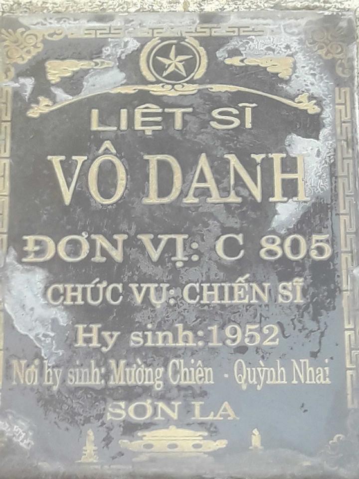 Ảnh mộ liệt sĩ Liệt sĩ chưa biết tên