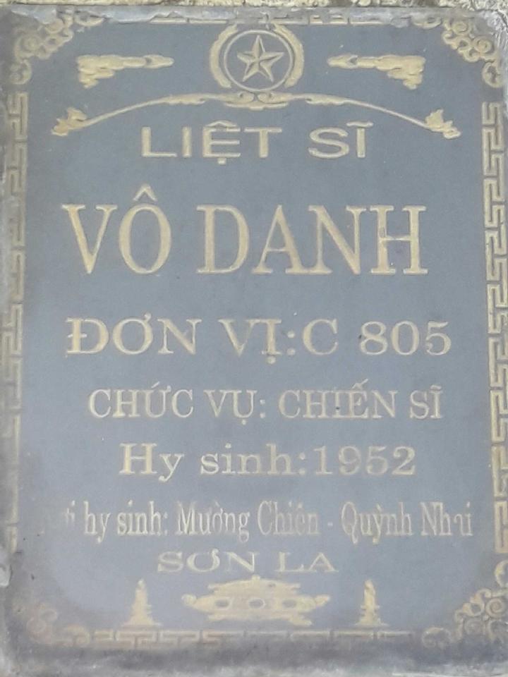 Ảnh mộ liệt sĩ Liệt sĩ chưa biết tên