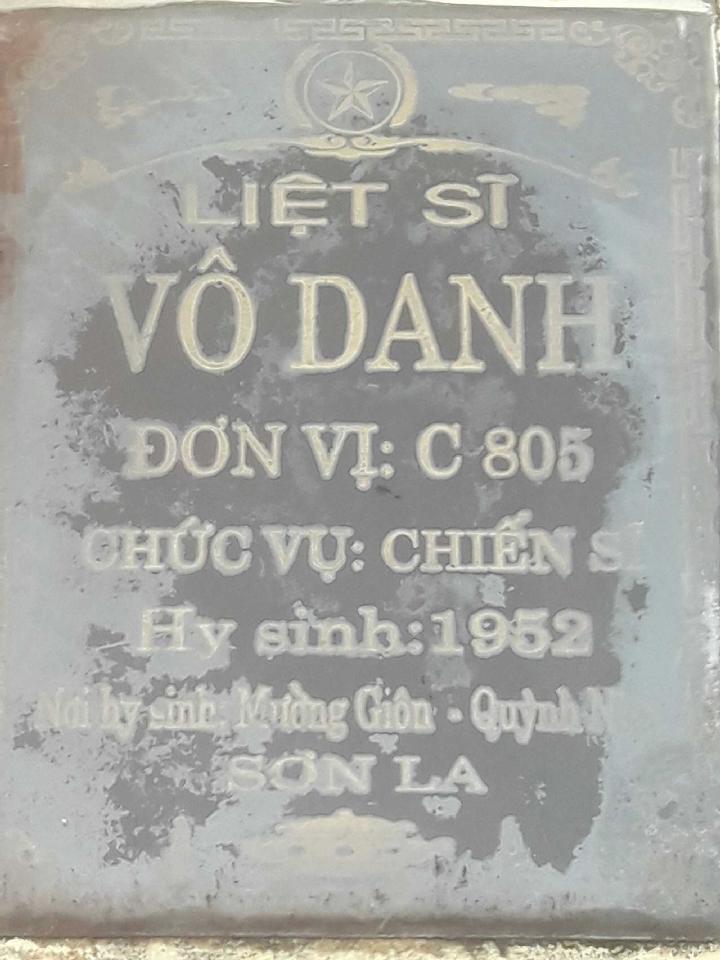 Ảnh mộ liệt sĩ Liệt sĩ chưa biết tên