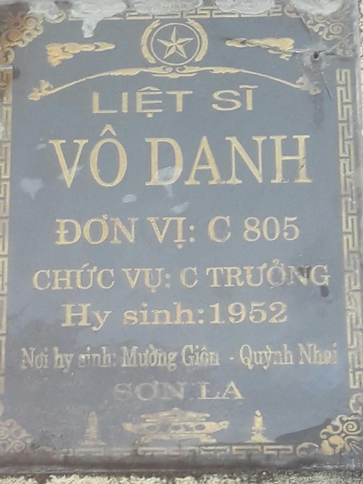 Ảnh mộ liệt sĩ Liệt sĩ chưa biết tên