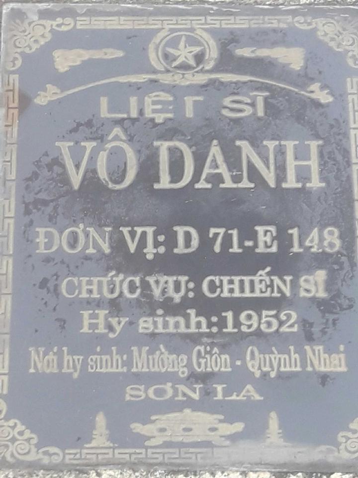 Ảnh mộ liệt sĩ Liệt sĩ chưa biết tên