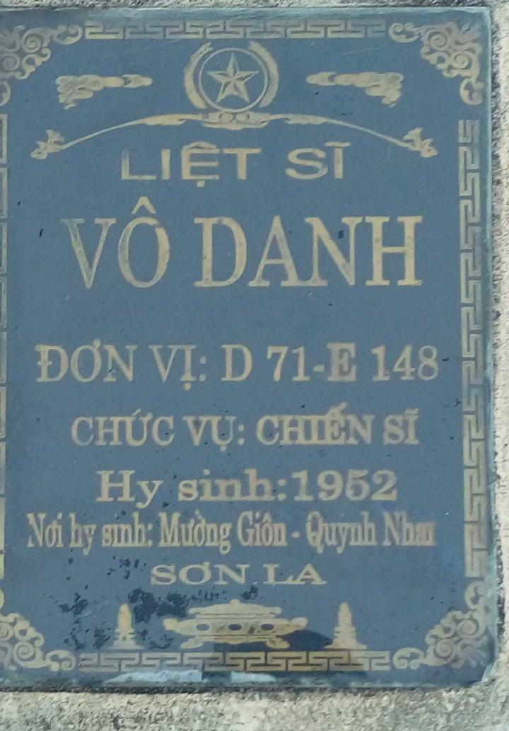 Ảnh mộ liệt sĩ Liệt sĩ chưa biết tên